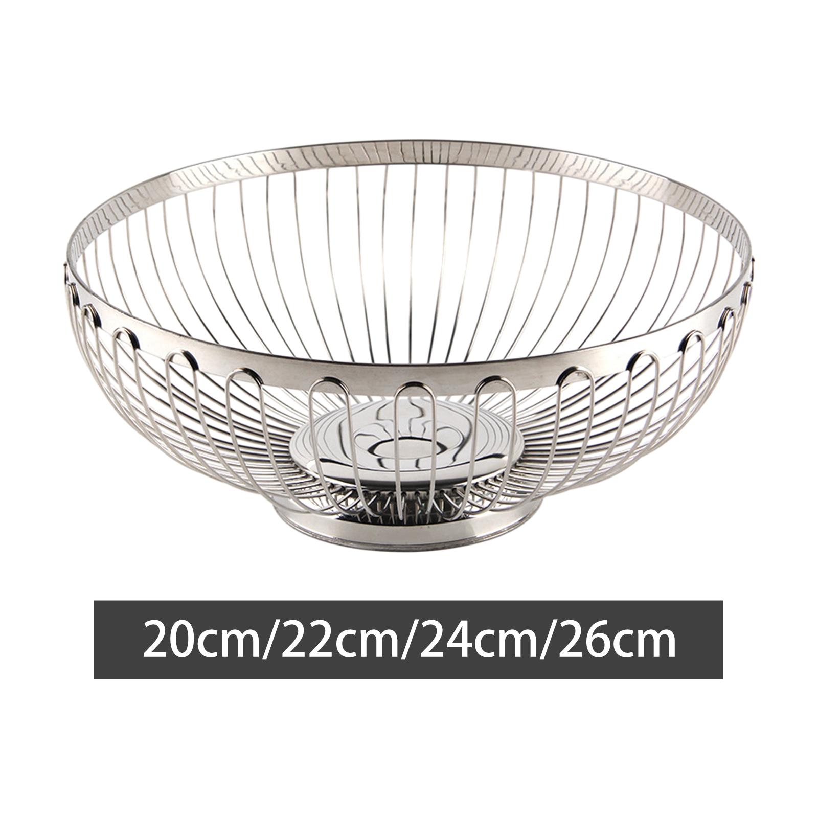 Kitchen Gadgets Modern - Корзина с фруктами из нержавеющей стали,