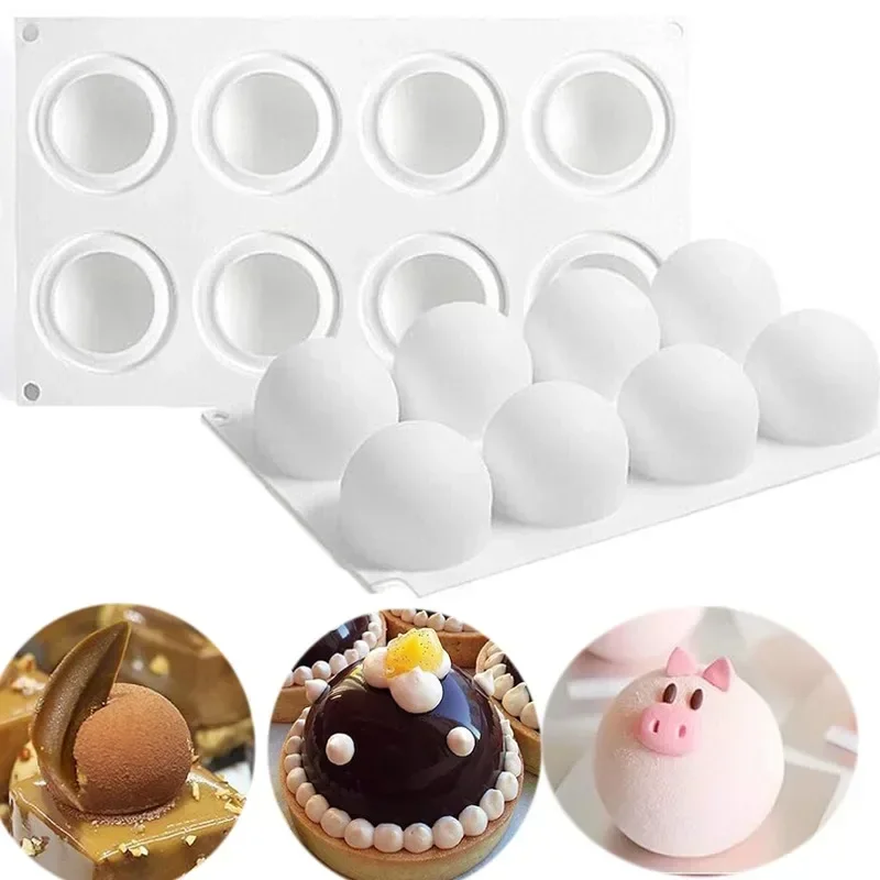 Kitchen Gadgets Worth Buying - 3D сферическая силиконовая форма для мусса,