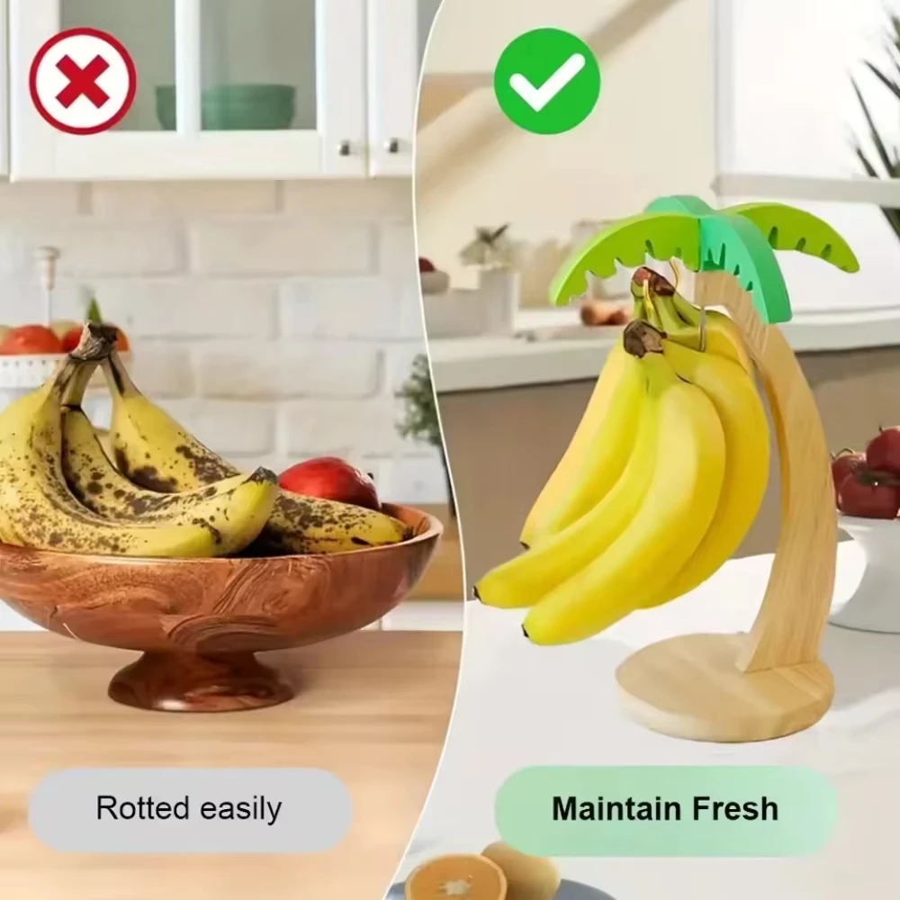 Деревянная подставка для банан – обзор и цена Kitchen Gadgets Modern