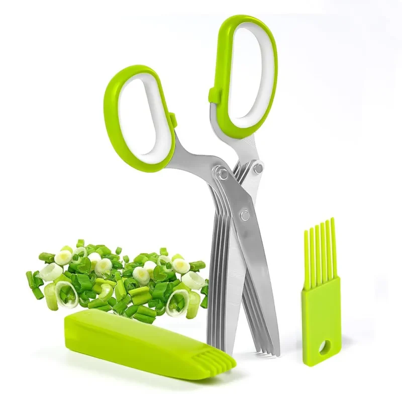 Ножницы для трав из нержавеюще – обзор и цена Herb Scissors 5 Blade