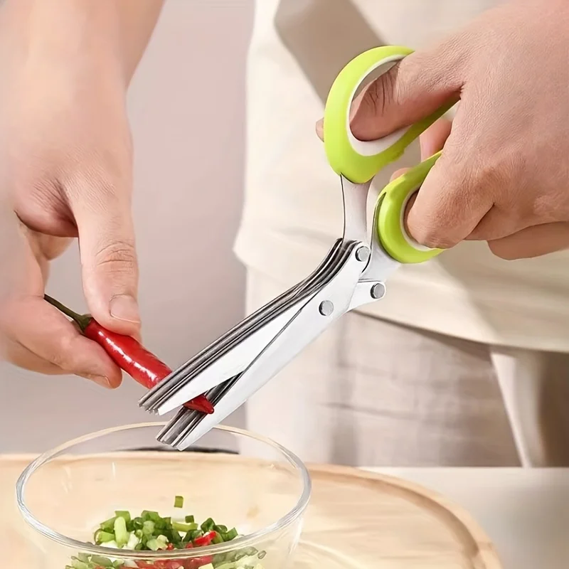1 ножницы для трав с 5 лезвиям – обзор и цена Herb Scissors 5 Blade
