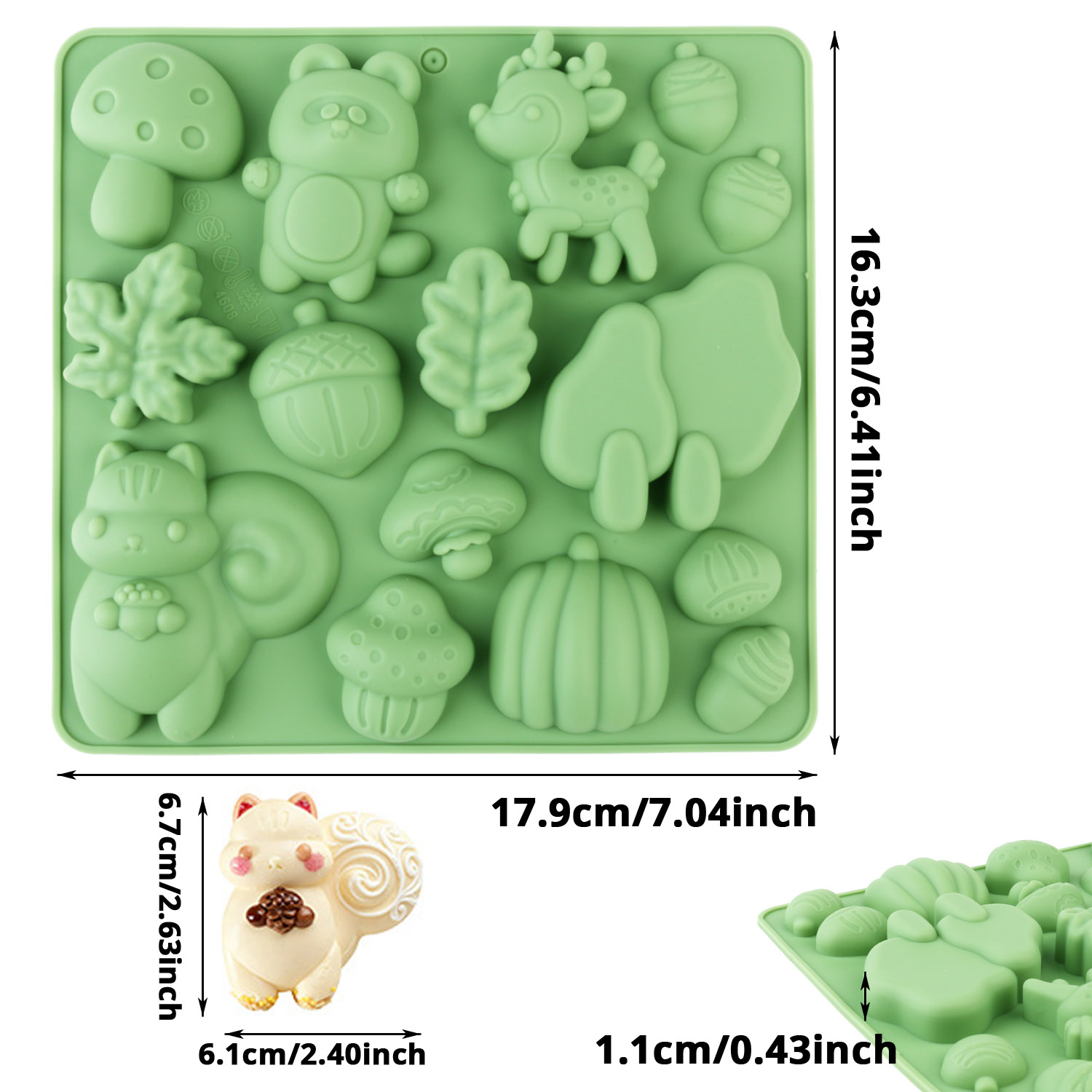 Силиконовая форма для выпечки  – обзор и цена Silicone Mold Baking