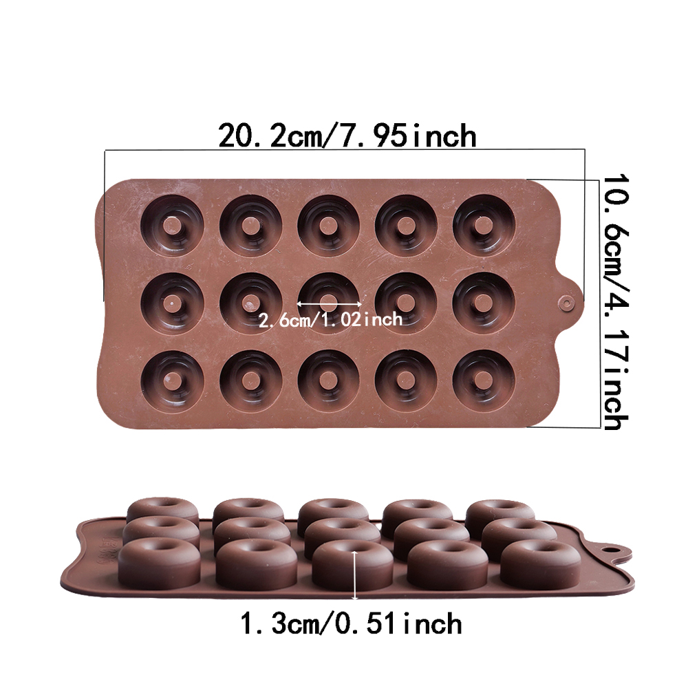 1 шт., 15 отверстий в форме по – обзор и цена Silicone Mold Baking